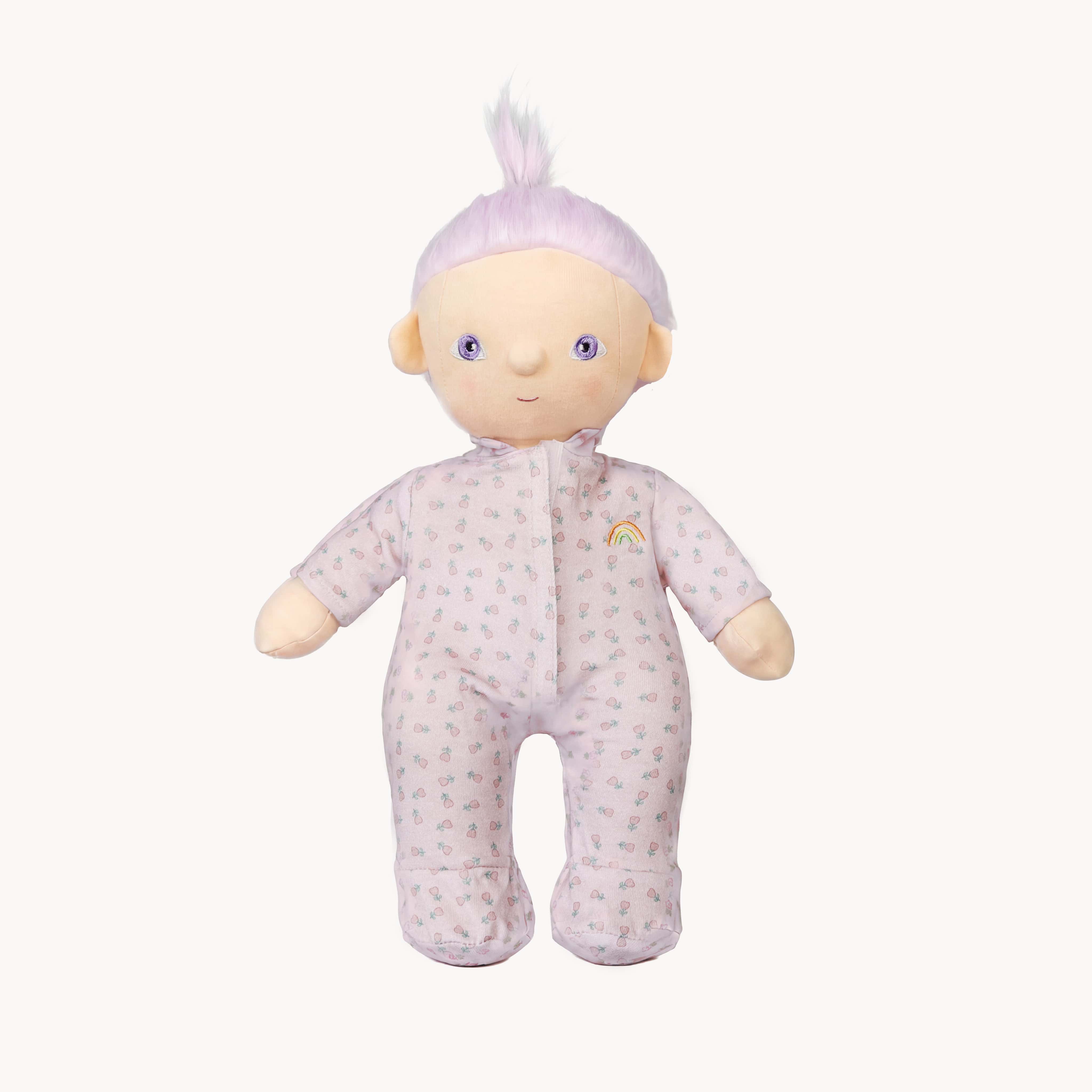 Dinkum Dolls PJs - Sweetheart Lilac Olli Ella Lil Tulips