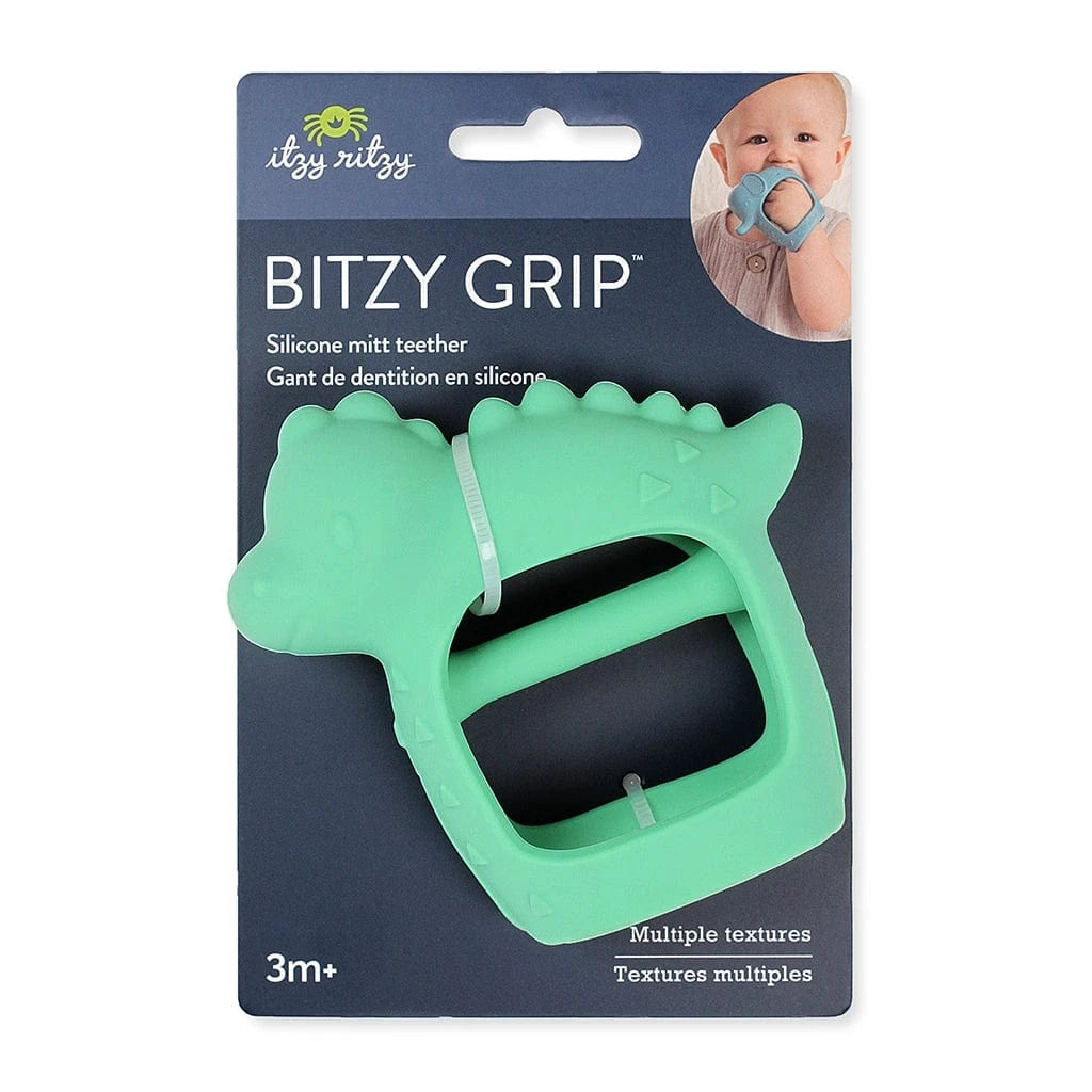 Dino Bitzy Grip™ Hand Teether Itzy Ritzy Lil Tulips