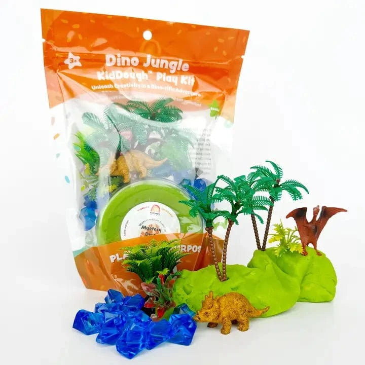 Dino Jungle (Watersmellon) Kiddough Play Kit Earth Grown KidDoughs Lil Tulips
