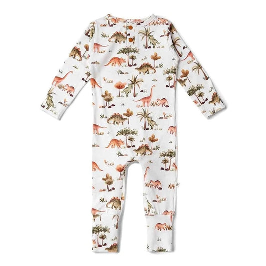 Dino Organic Growsuit Snuggle Hunny Lil Tulips