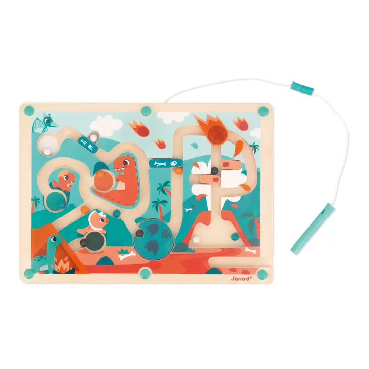 Dinos Magnetic Marble Maze Janod Lil Tulips