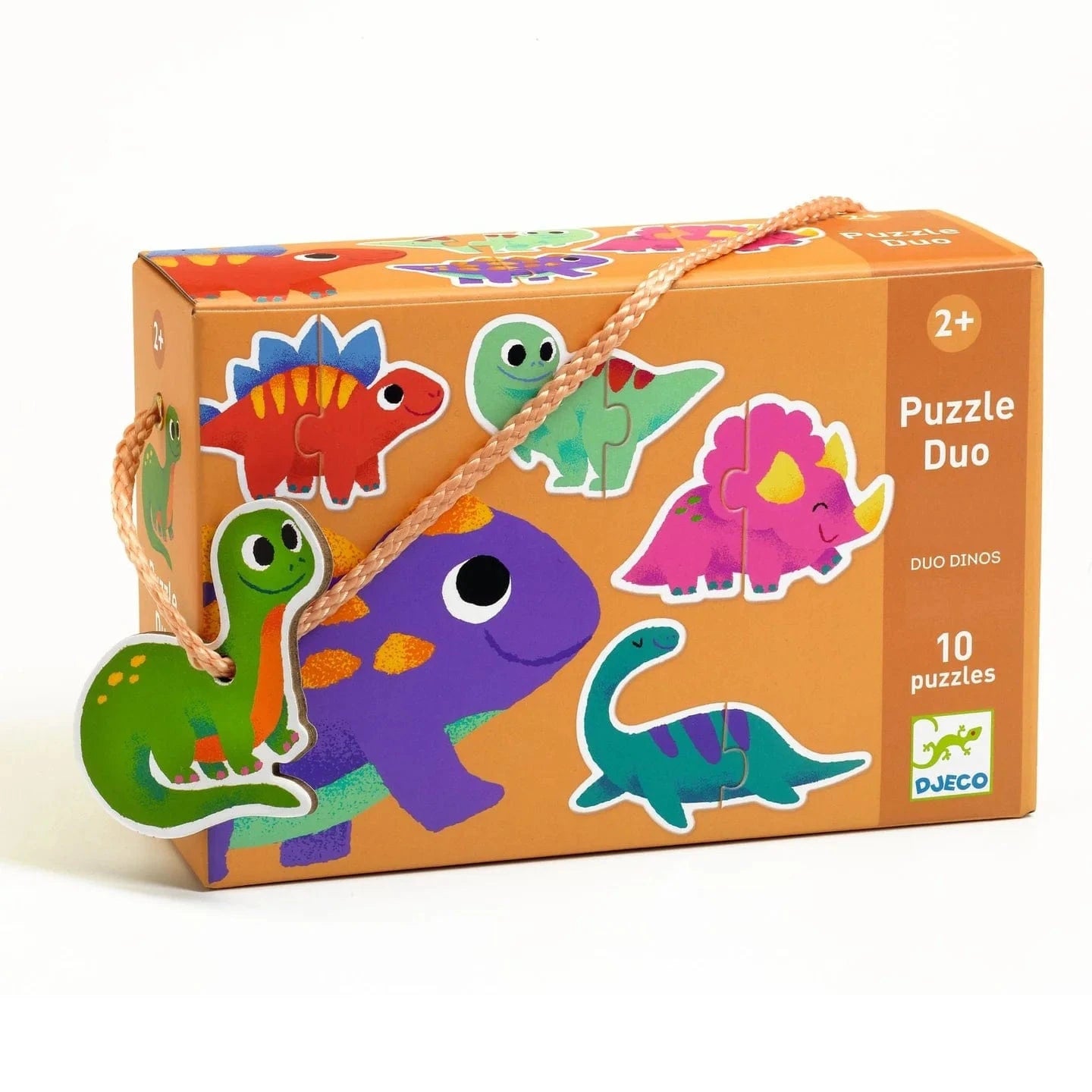 Dinos Puzzle Duo Matching Activity Djeco Lil Tulips