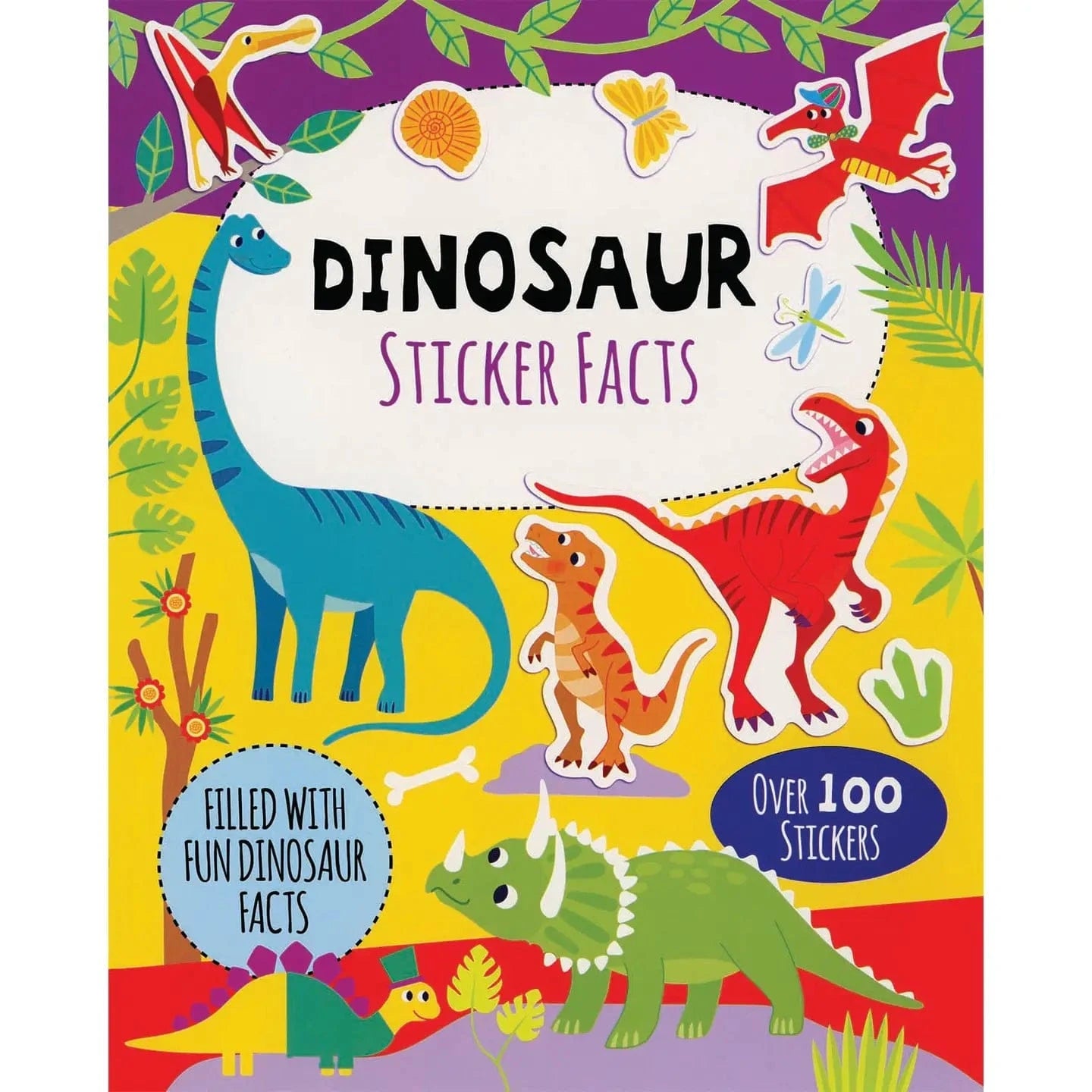 Dinosaur Sticker Facts EDC Publishing Lil Tulips