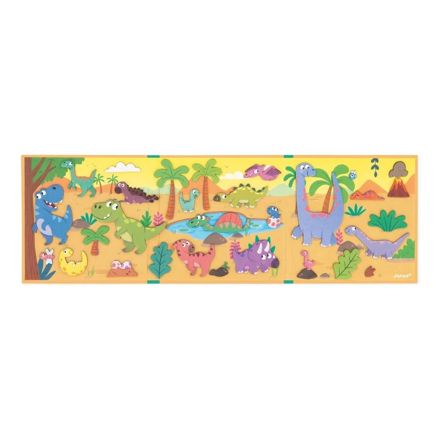 Dinosaurs Magneti’Stories Janod Lil Tulips