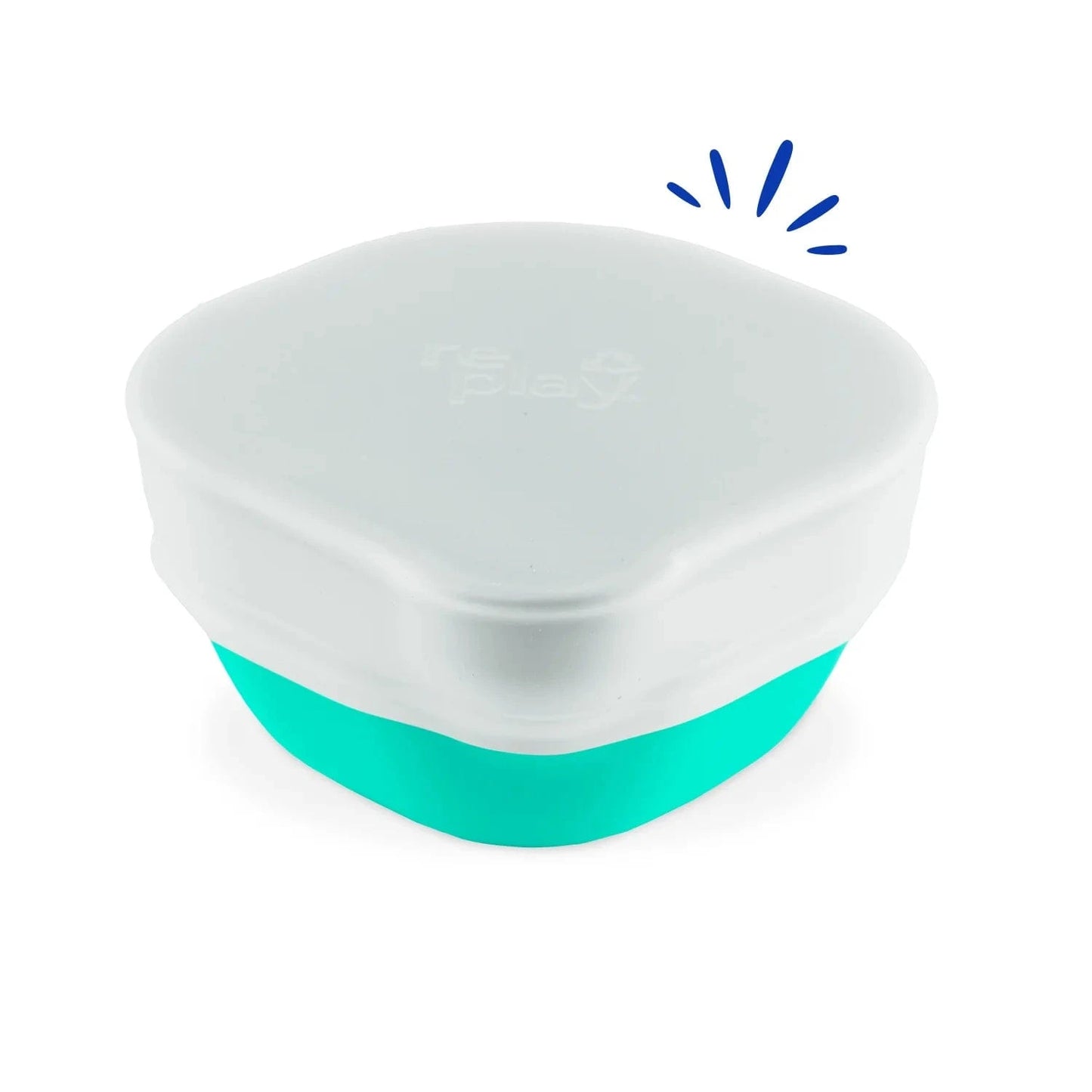 Dip 'n' Pour Bowl Silicone Lid RePlay Lil Tulips