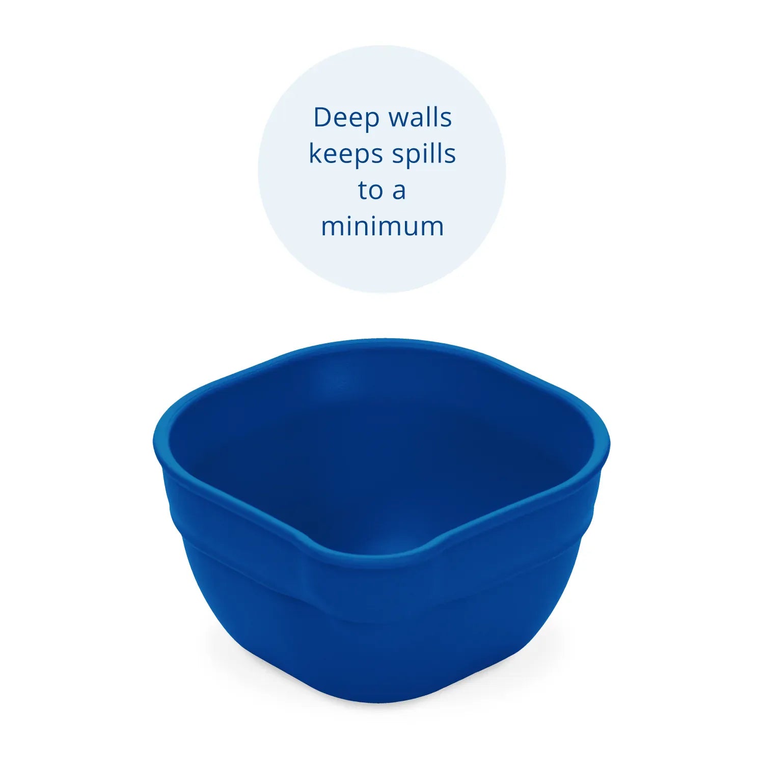 Dip 'n' Pour Bowl USA Made - Navy Blue RePlay Lil Tulips