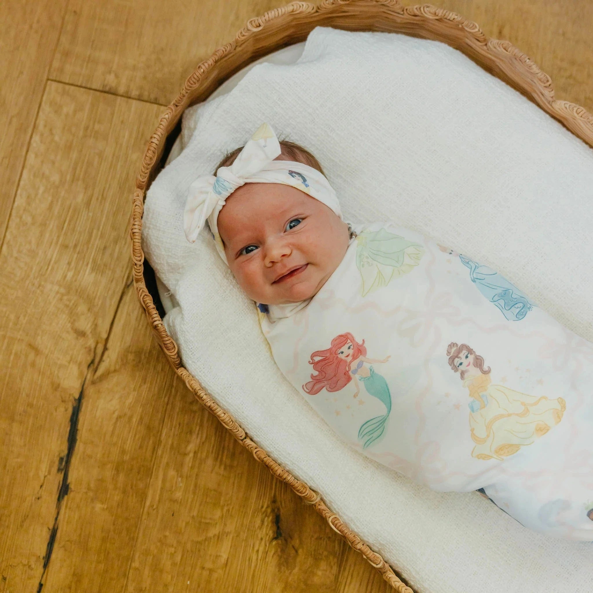 Disney Princess Knit Blanket Copper Pearl Lil Tulips