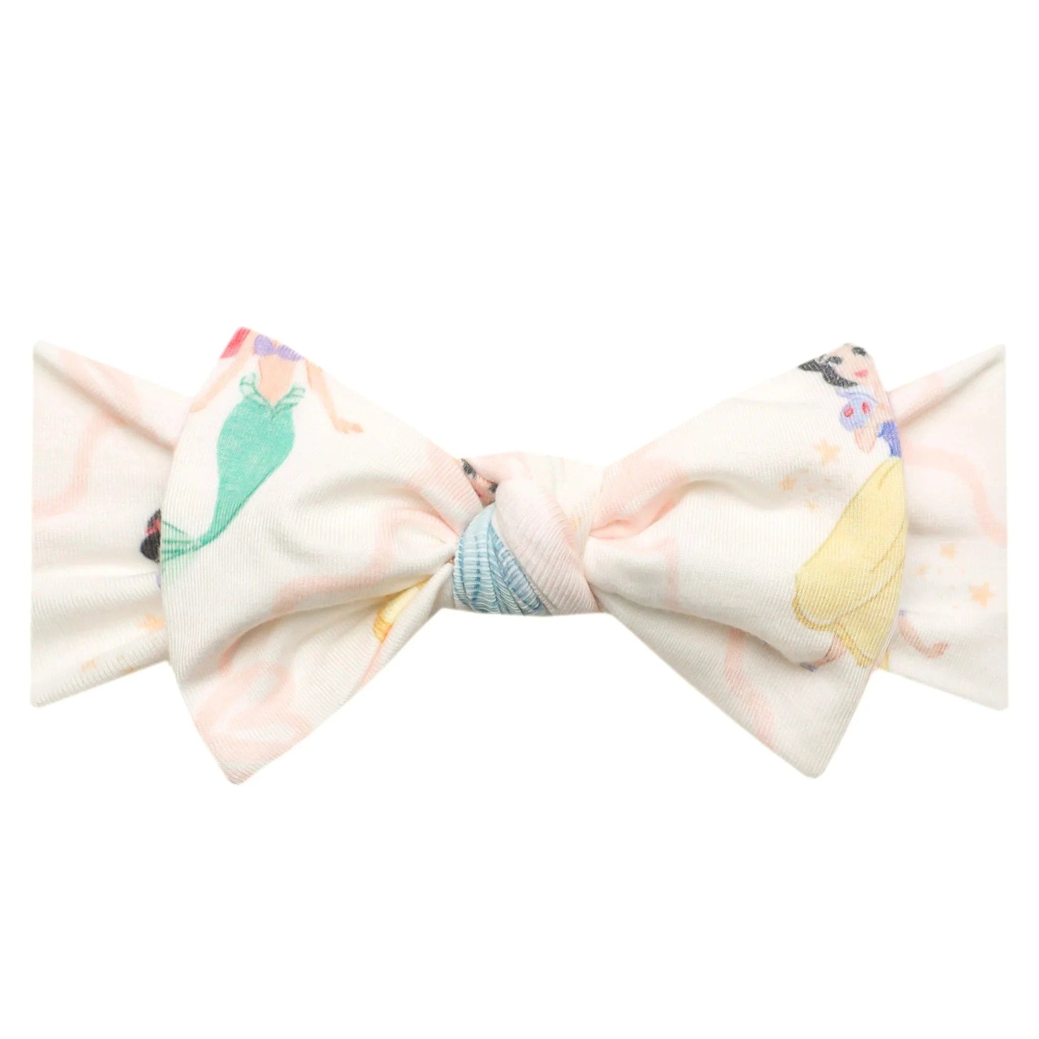 Disney Princess Knit Headband Bow Copper Pearl Lil Tulips