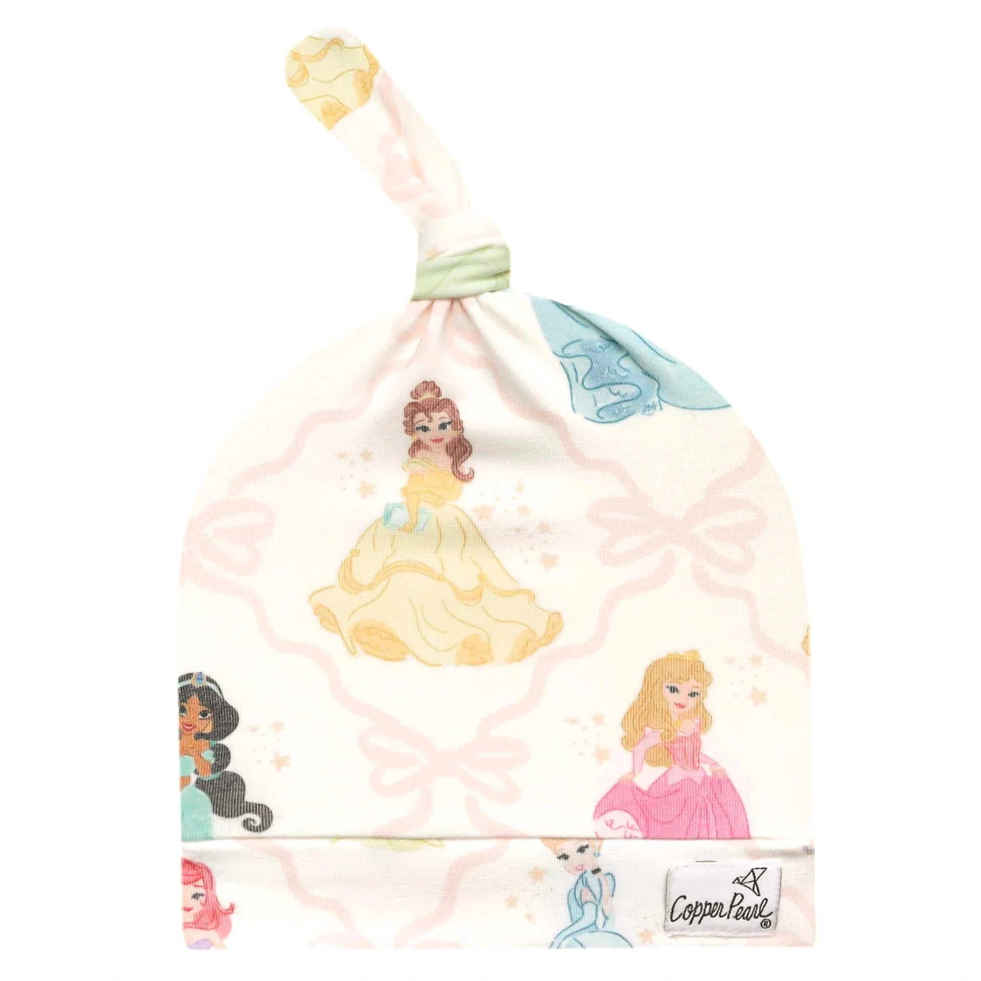 Disney Princess Top Knot Hat Copper Pearl Lil Tulips