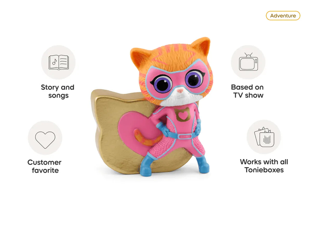 Disney SuperKitties: Ginny Tonie Tonies Lil Tulips