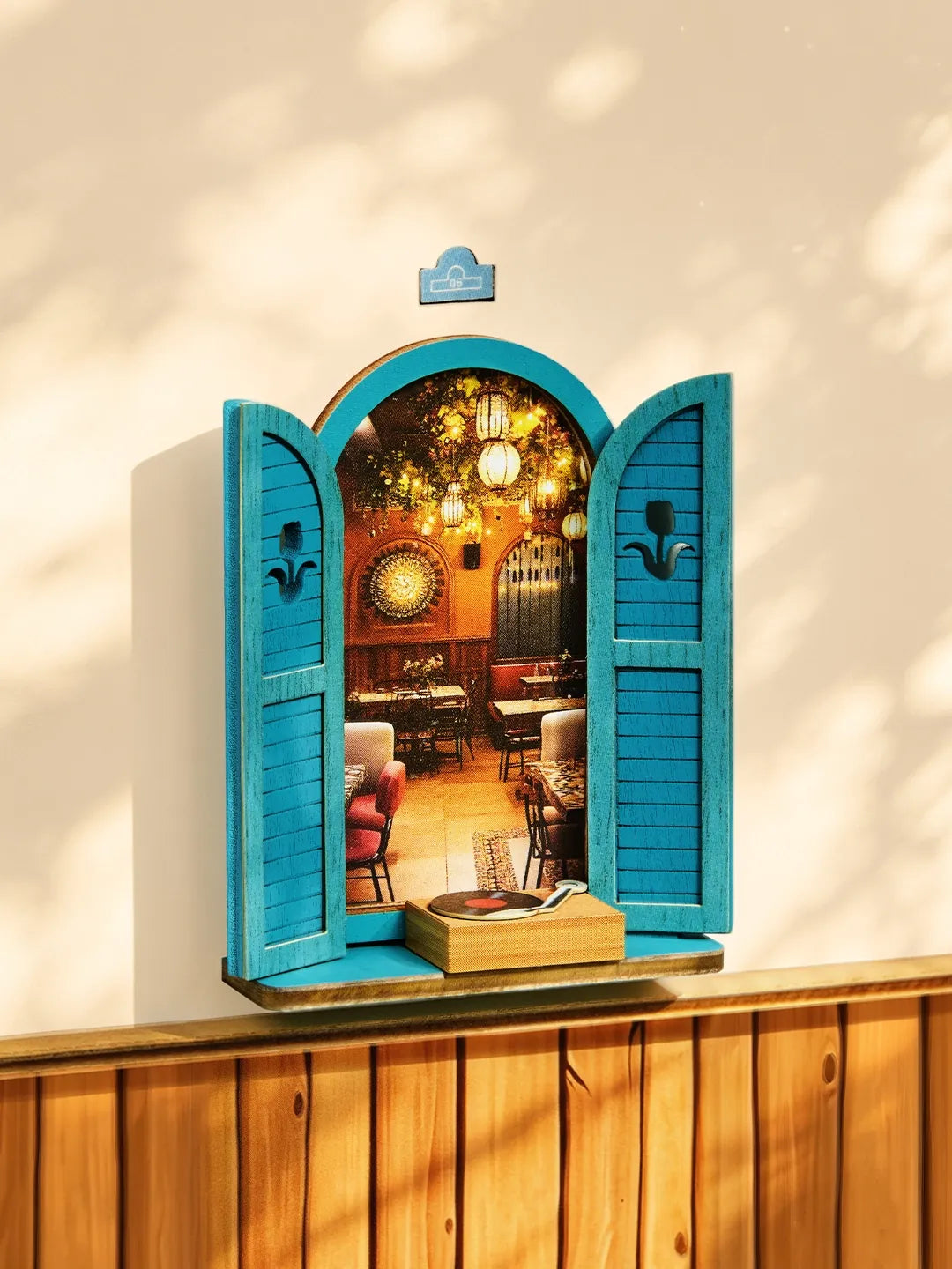 Diy Book Nook Kit: Sunset Isle Hands Craft Lil Tulips