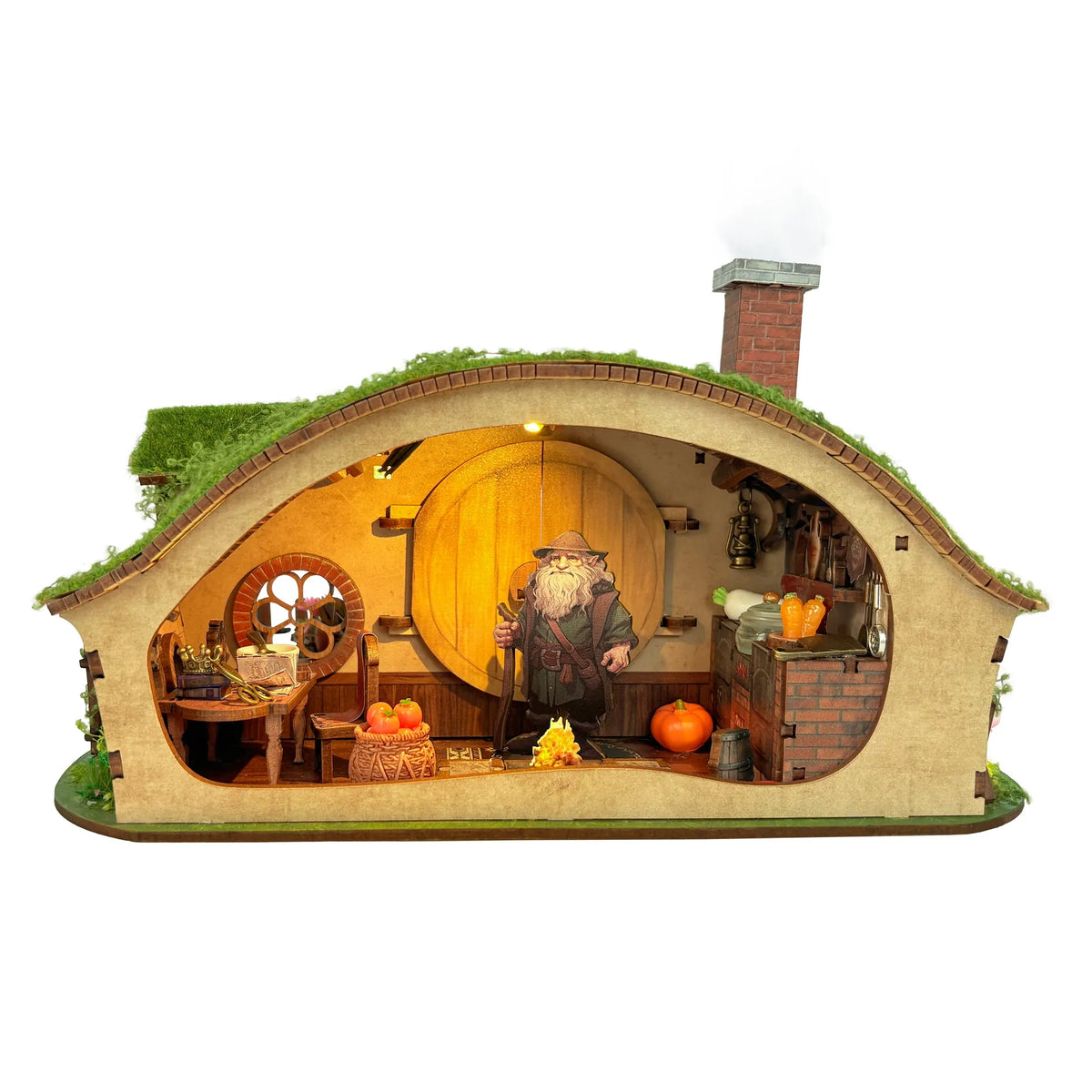 Diy Miniature House Kit: Fern Hollow Hands Craft Lil Tulips