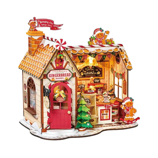 Diy Miniature House Kit: Gingerbread House Hands Craft Lil Tulips
