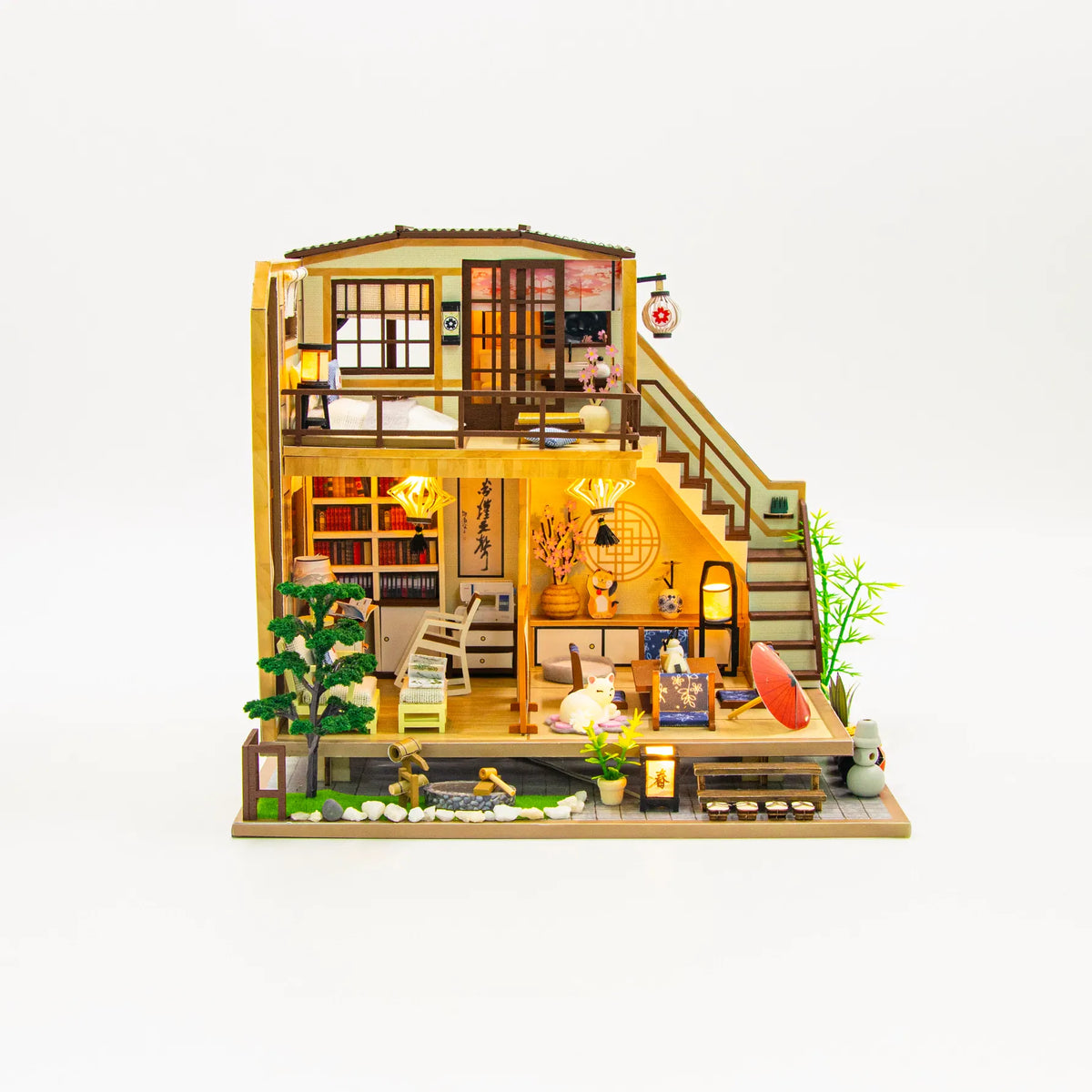 Diy Miniature House Kit: Hikari House Hands Craft Lil Tulips