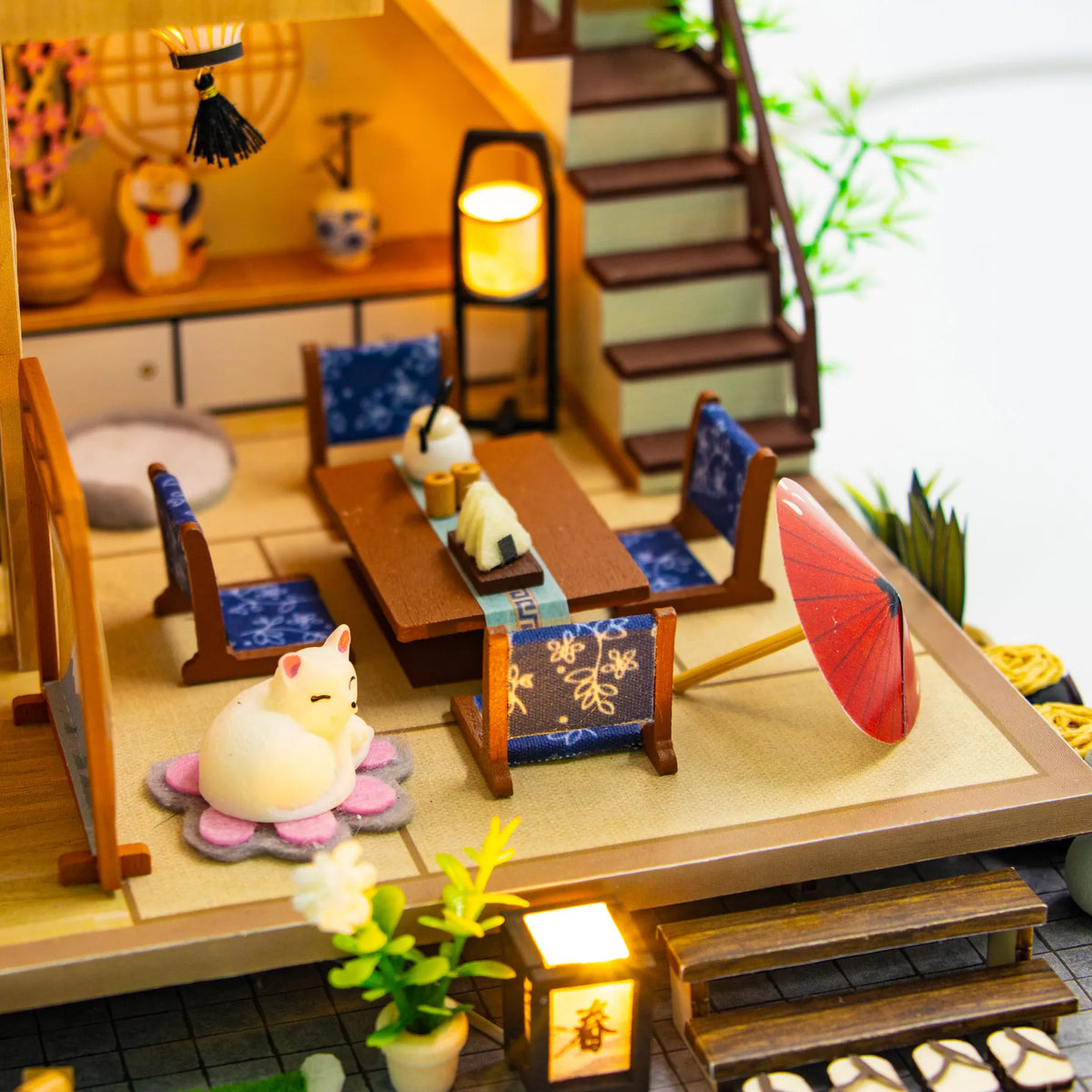Diy Miniature House Kit: Hikari House Hands Craft Lil Tulips