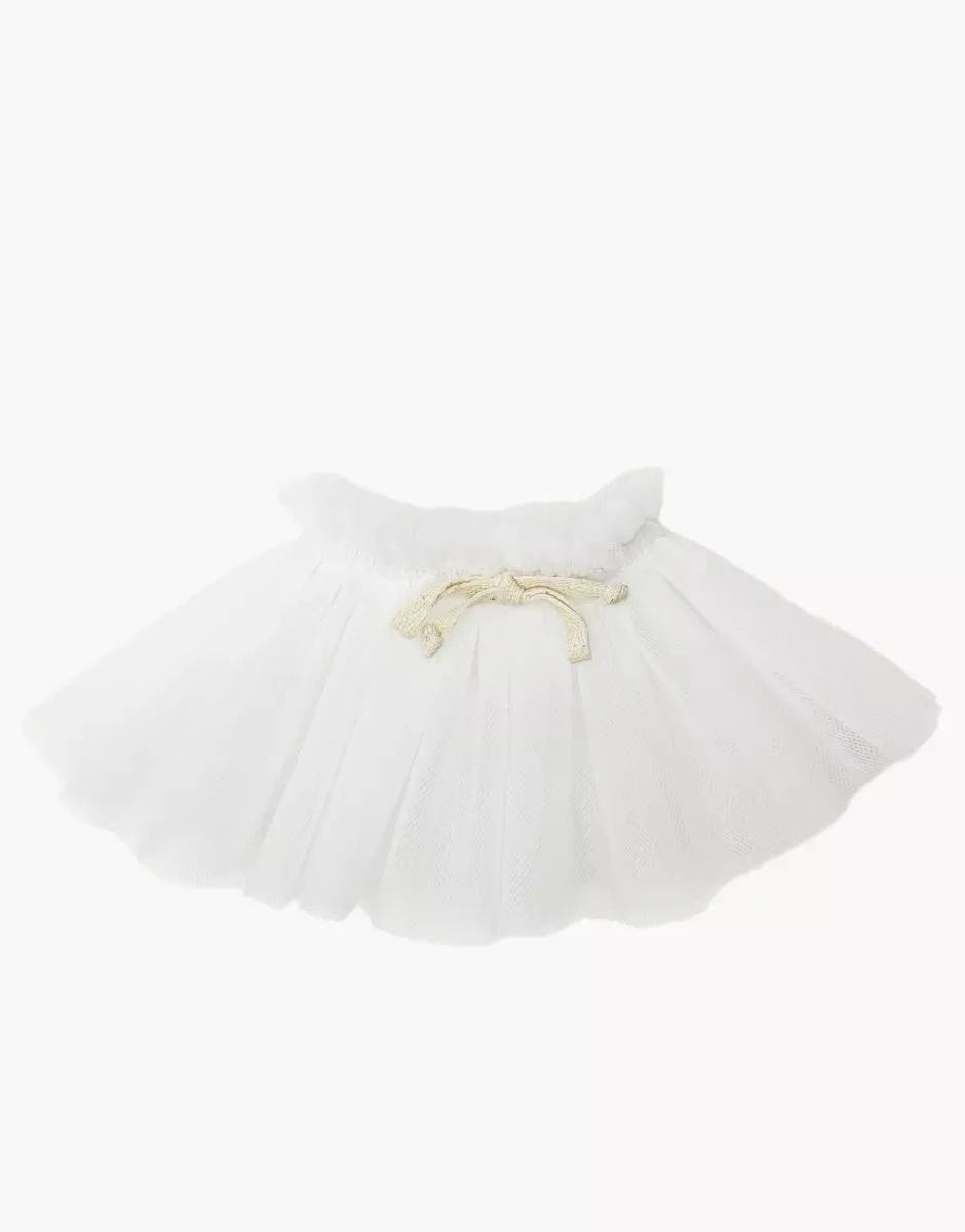 Doll Clothing Alicia Short Tutu in White Minikane Lil Tulips
