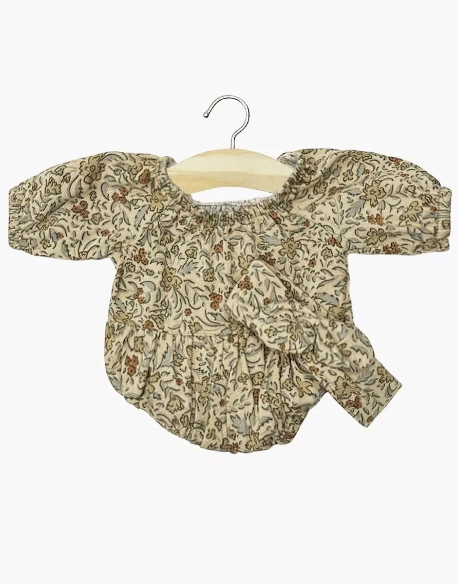 Doll Clothing Bertille Romper and Autumn Flowers Minikane Dolls Lil Tulips