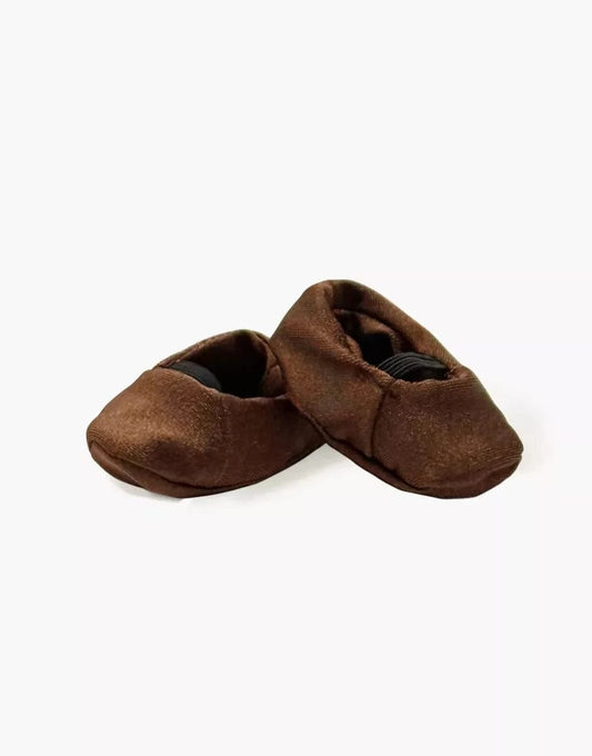 Doll Clothing Chocolate Lycra ballerina slippers Minikane Lil Tulips