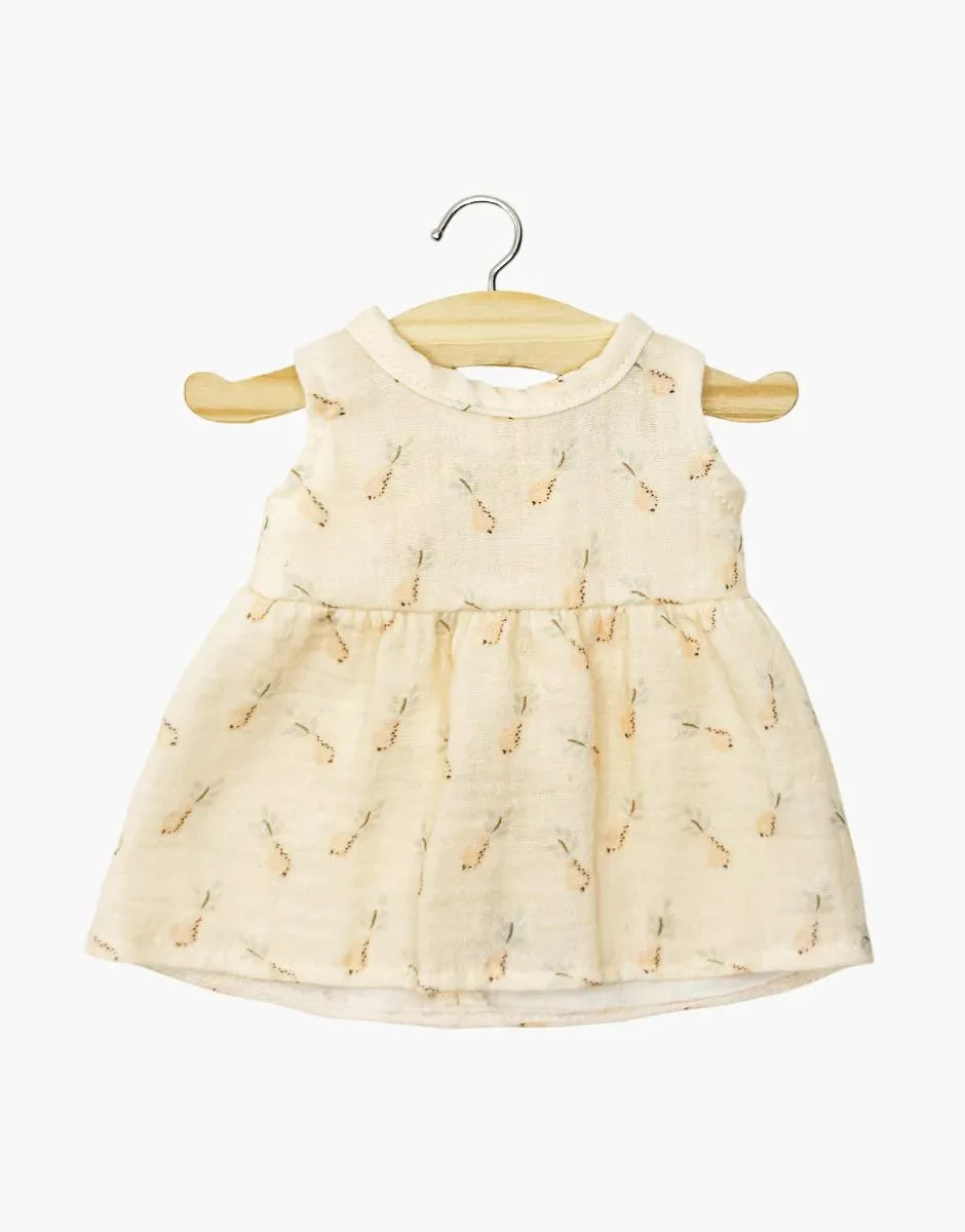 Doll Clothing Faustine sleeveless cotton dress Hélène Minikane Lil Tulips