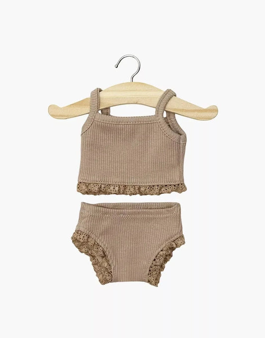 Doll Clothing – Girls' underwear in Mocha Minikane Lil Tulips