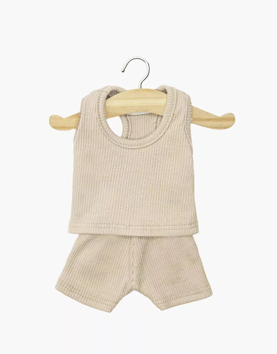 Doll Clothing – Marcel boy's underwear latte Minikane Lil Tulips