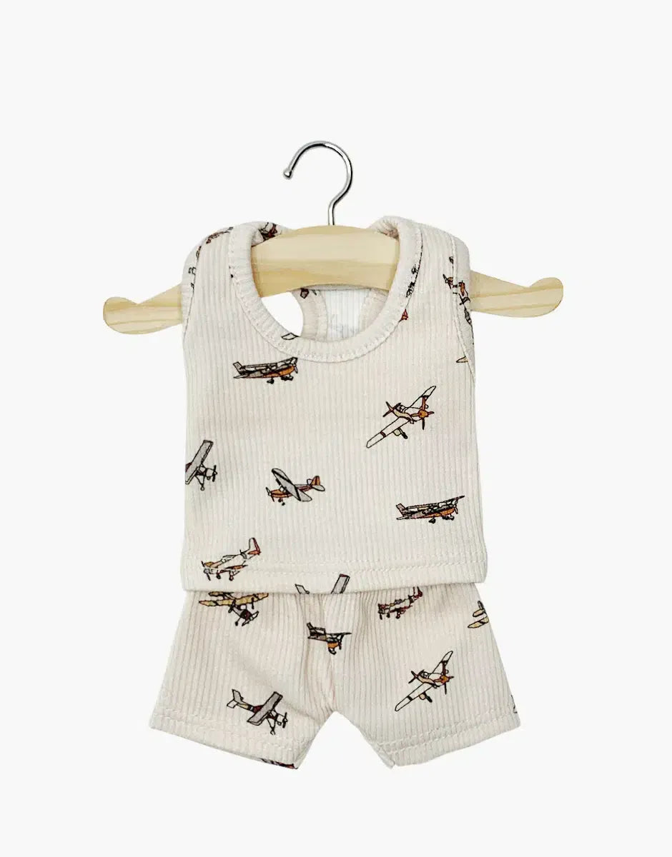 Doll Clothing – Marcel Boy's Underwear Planes Minikane Lil Tulips