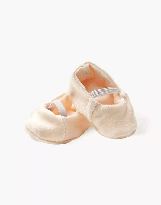 Doll Clothing Nude pink lycra ballerina slippers Minikane Lil Tulips