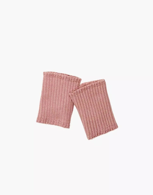 Doll Clothing Pair of tea rose knitted gaiters Minikane Lil Tulips
