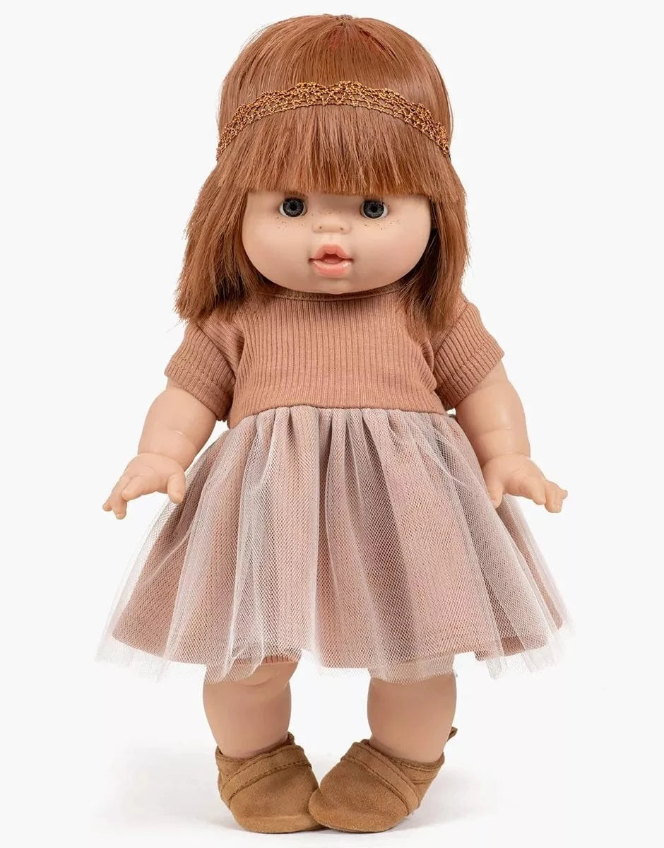 Doll Clothing Rosana Short Sleeve Brown Sugar Tutu Minikane Lil Tulips