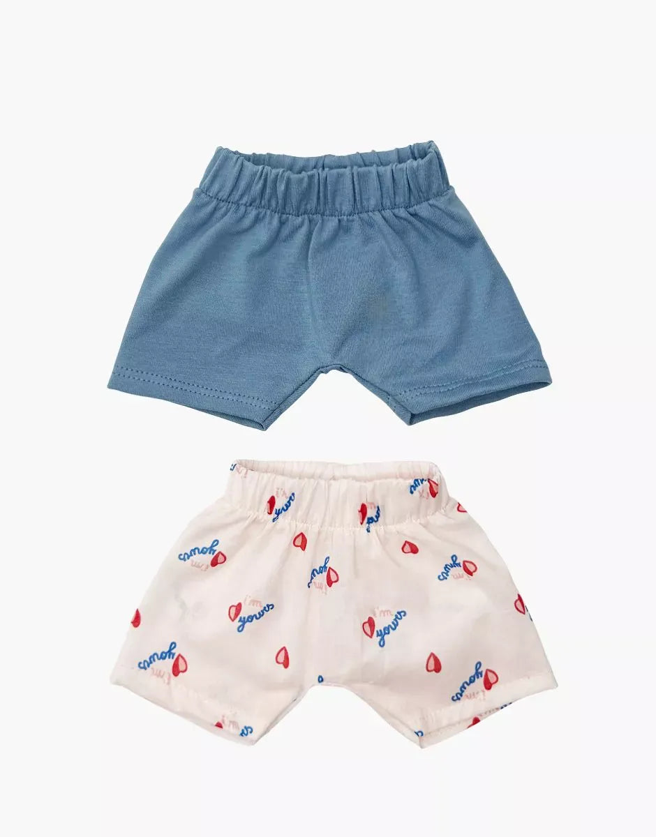 Doll Clothing Vito Cotton Boxer Shorts Minikane Lil Tulips