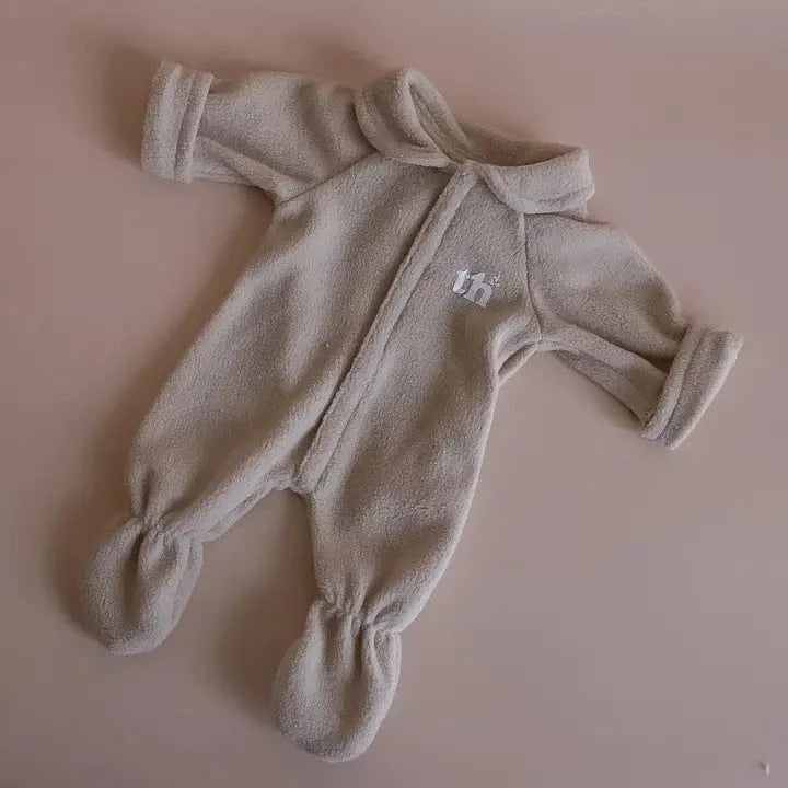 Doll Onesie - Taupe - Tiny Harlow Tiny Harlow Lil Tulips