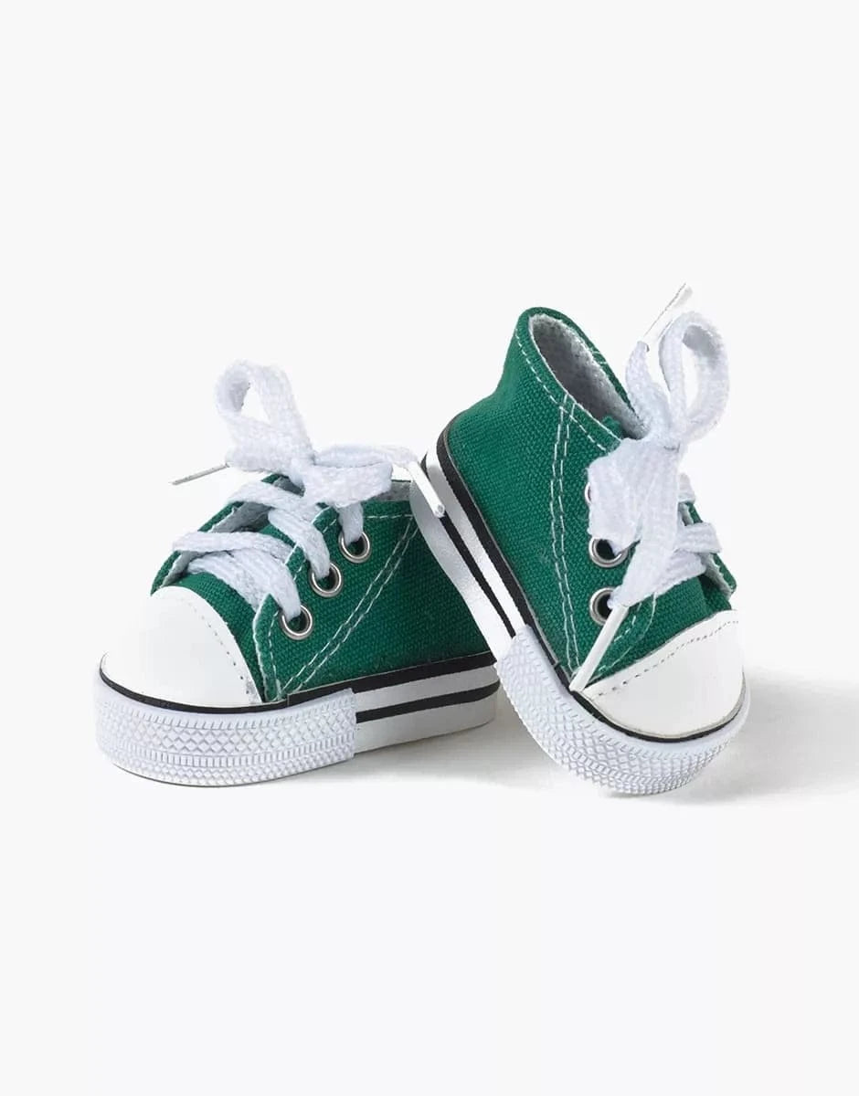 Doll Sneakers Komvers Grass Green Minikane Dolls Lil Tulips