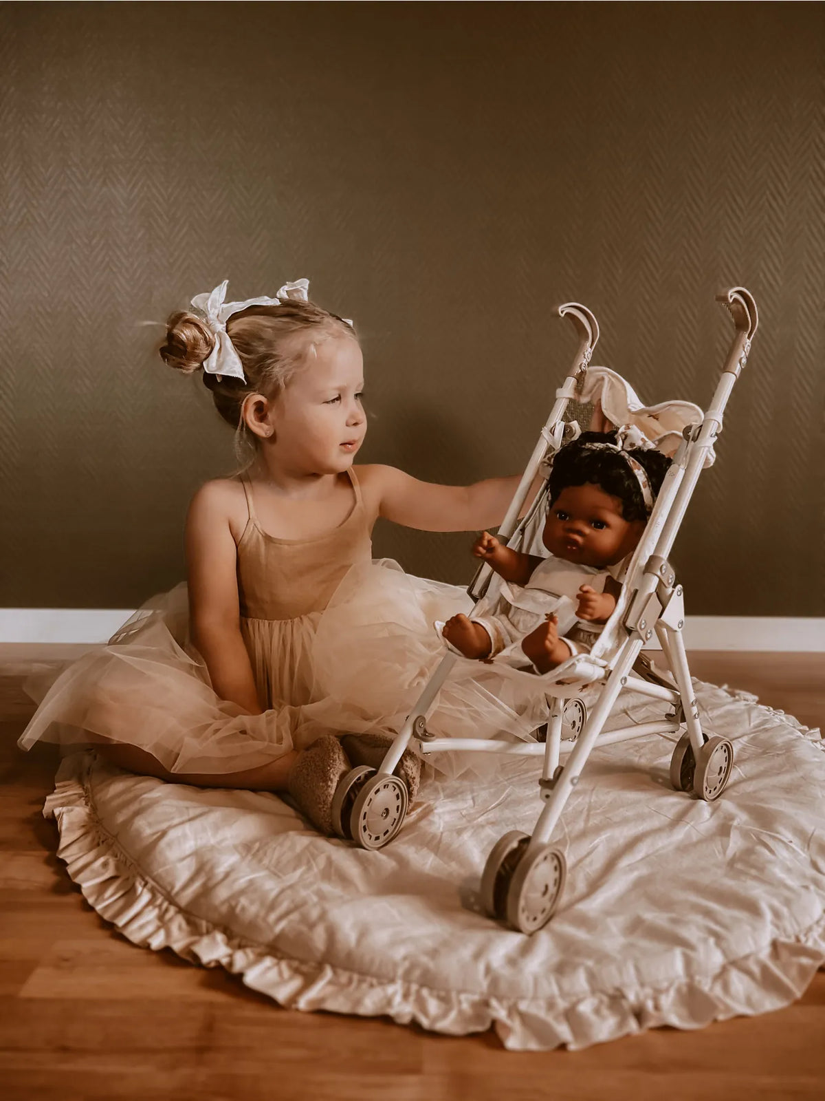 Doll Stroller - Strawberry Mood Mrs. Ertha Lil Tulips