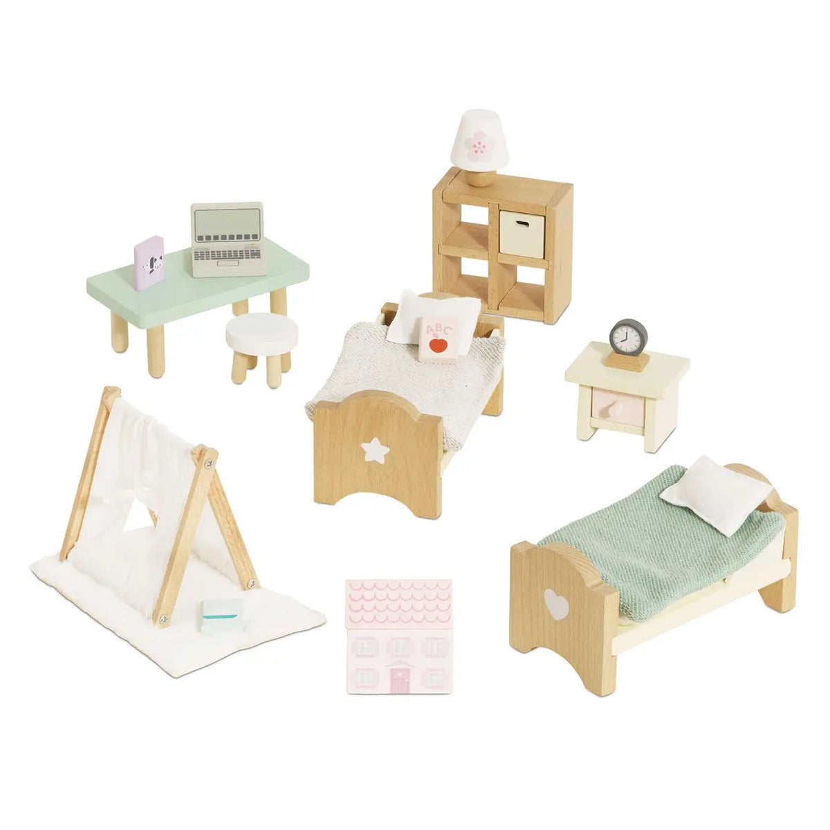 Dolls House Children's Bedroom Furniture Le Toy Van Lil Tulips