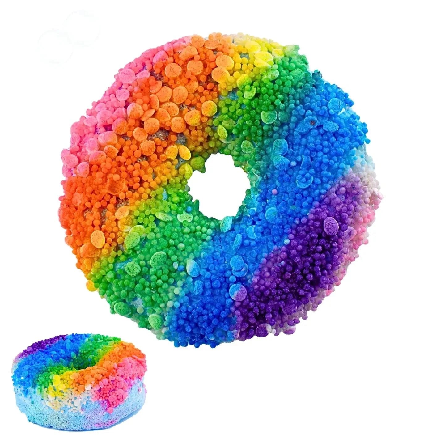 Donut Bath Bomb | Rainbow garb2ART Cosmetics Lil Tulips