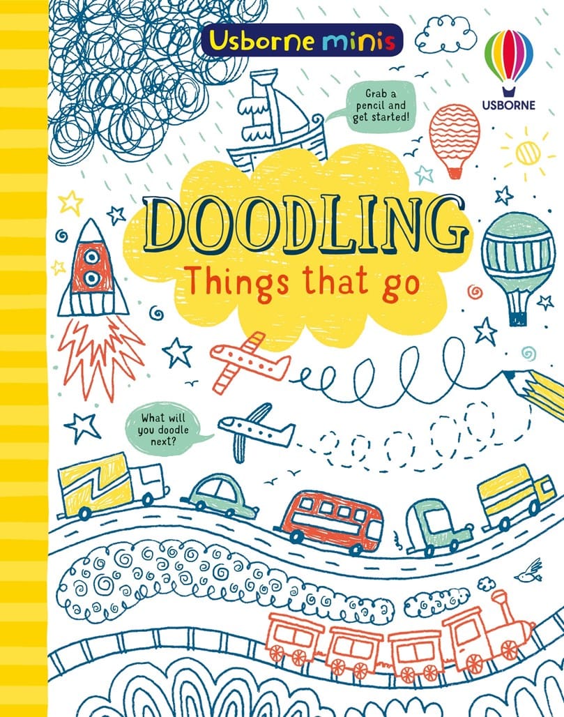 Doodling Things that Go - Mini Activities Harper Collins Childrens Lil Tulips