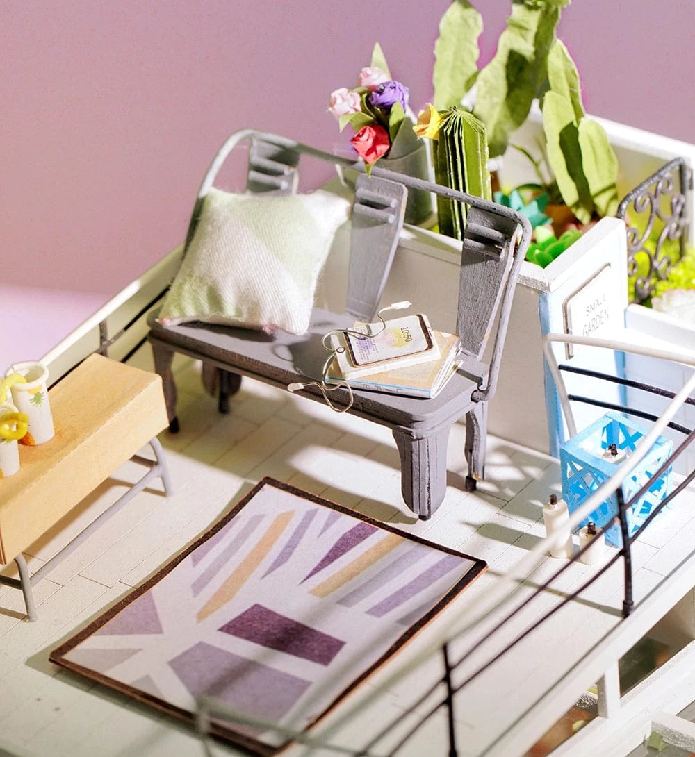 Dora's Loft DG12 Diy Mini House Duplex Apartment Rolife Lil Tulips