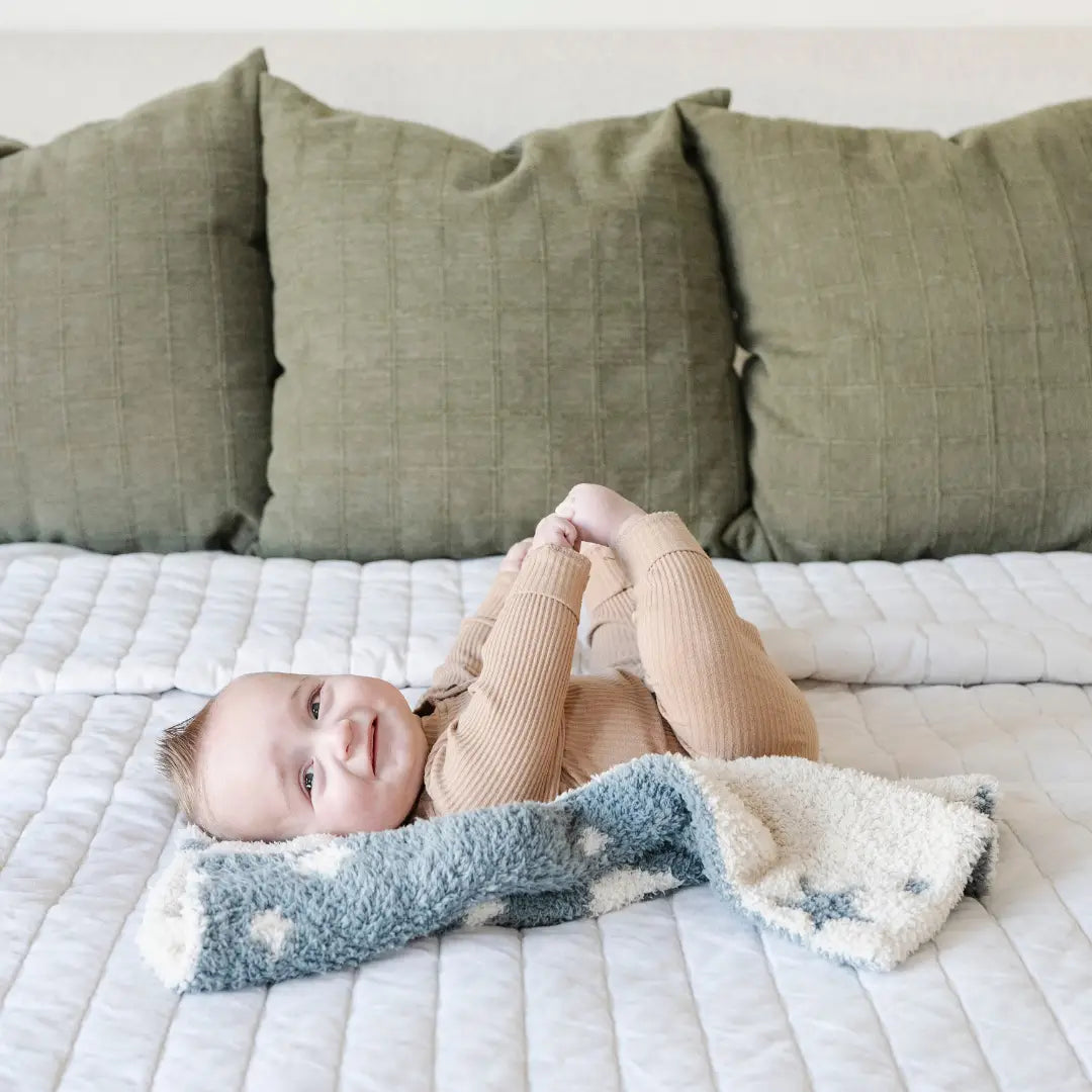 Double-Layer Mini Bamboni Blanket - Nightfall Saranoni Lil Tulips