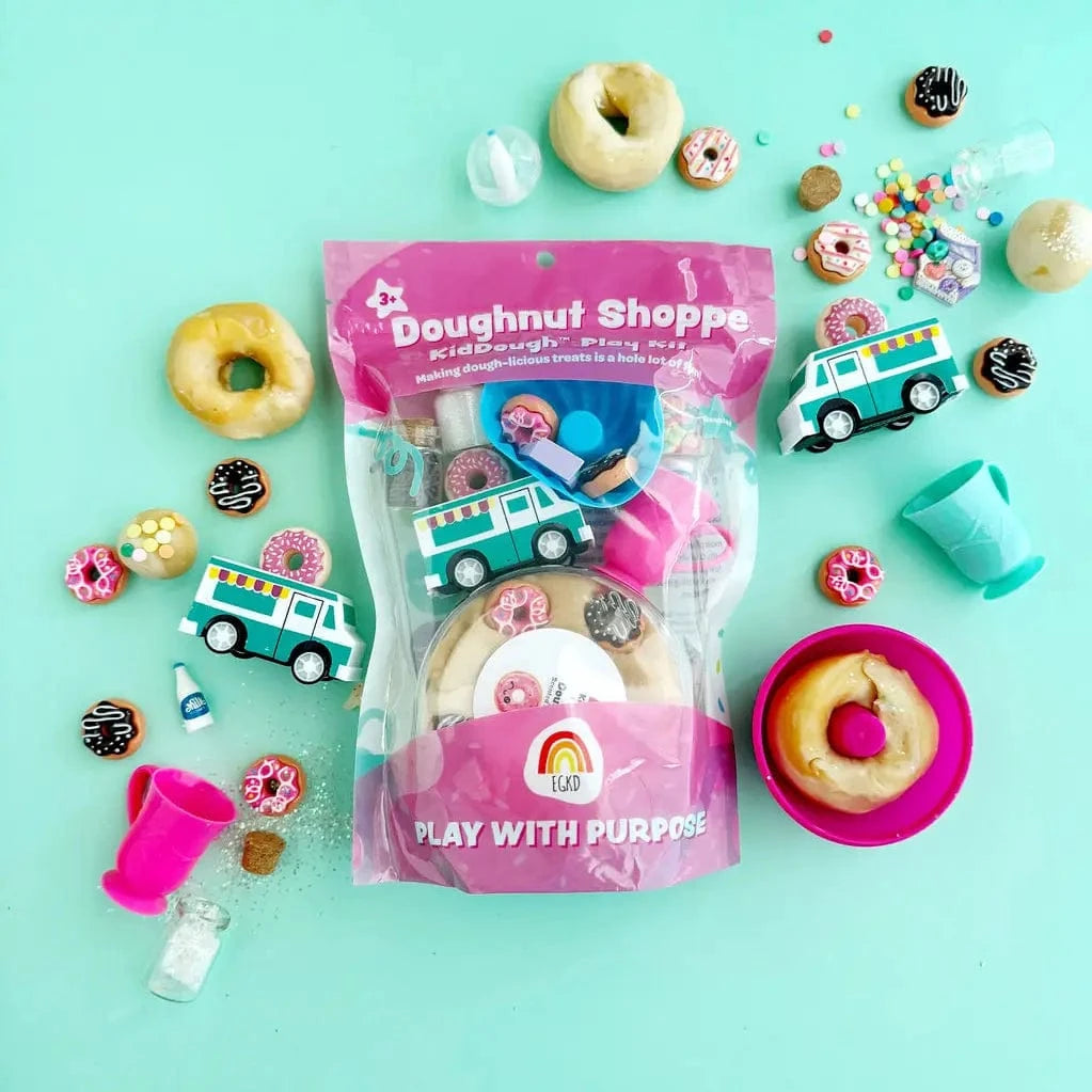 Doughnut Shoppe Kiddough Play Kit Earth Grown KidDoughs Lil Tulips