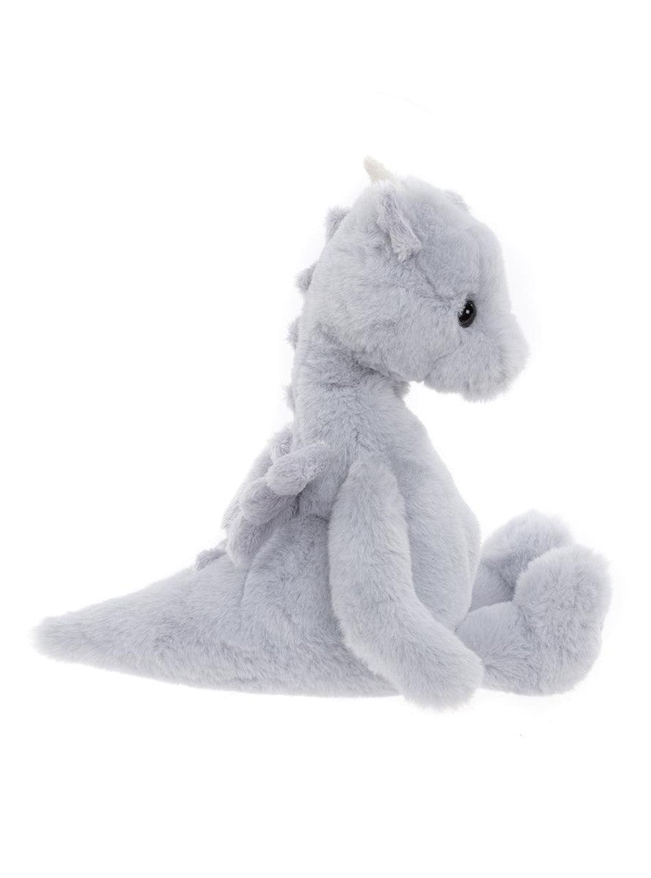 Draco Dragon (Cloudy Grey) Charlie Bears Lil Tulips