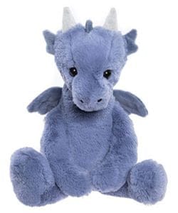 Draco Dragon Denim Blue L Charlie Bears Lil Tulips