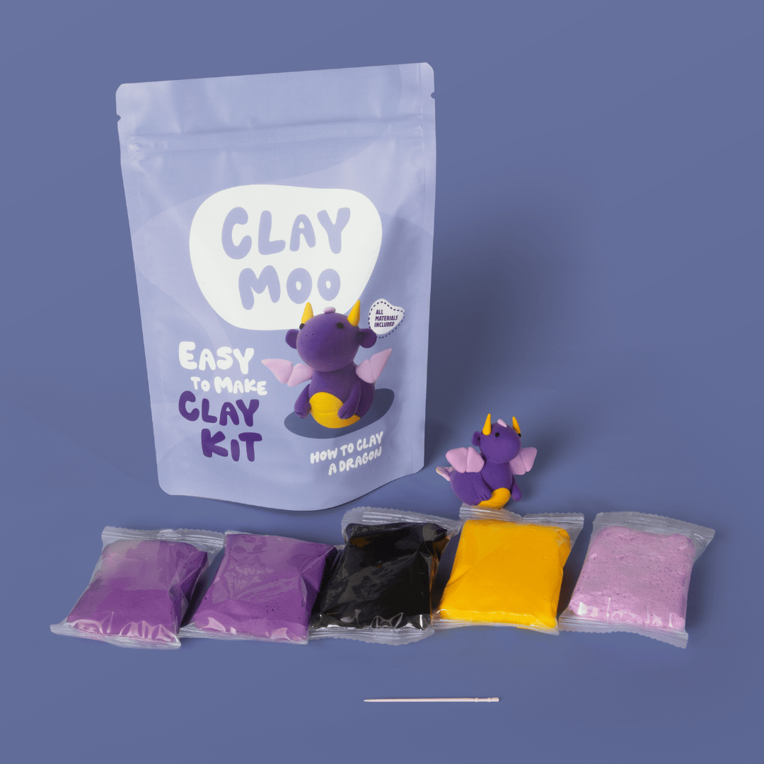 Dragon Clay Crafting Kit Default Claymoo Lil Tulips