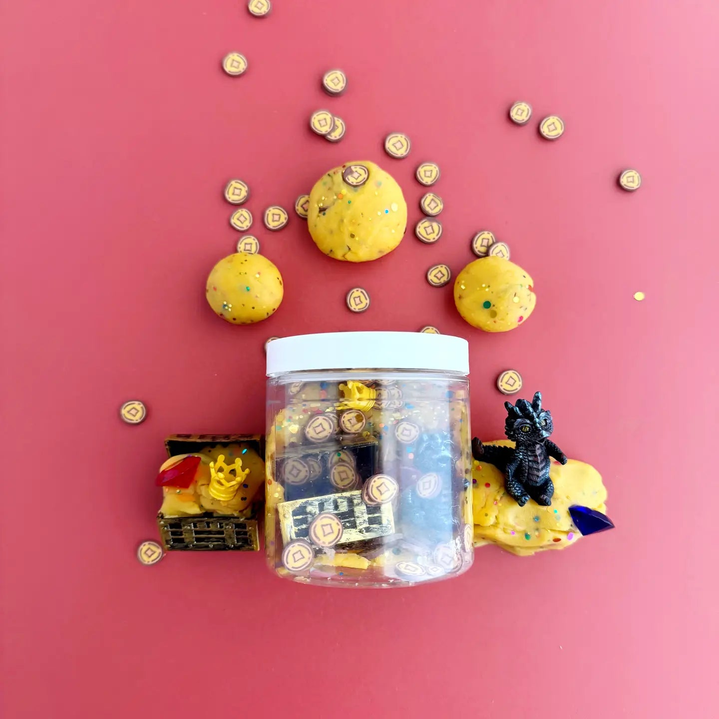 Dragon Treasure Mini Dough-To-Going Earth Grown KidDoughs Lil Tulips