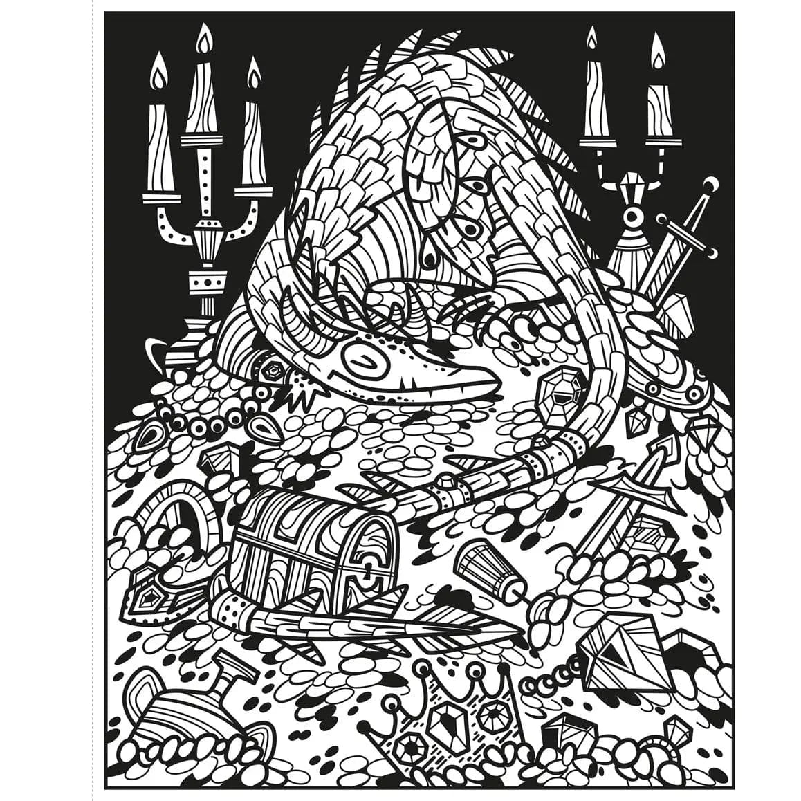 Dragons Magic Painting Book Harper Collins Childrens Lil Tulips