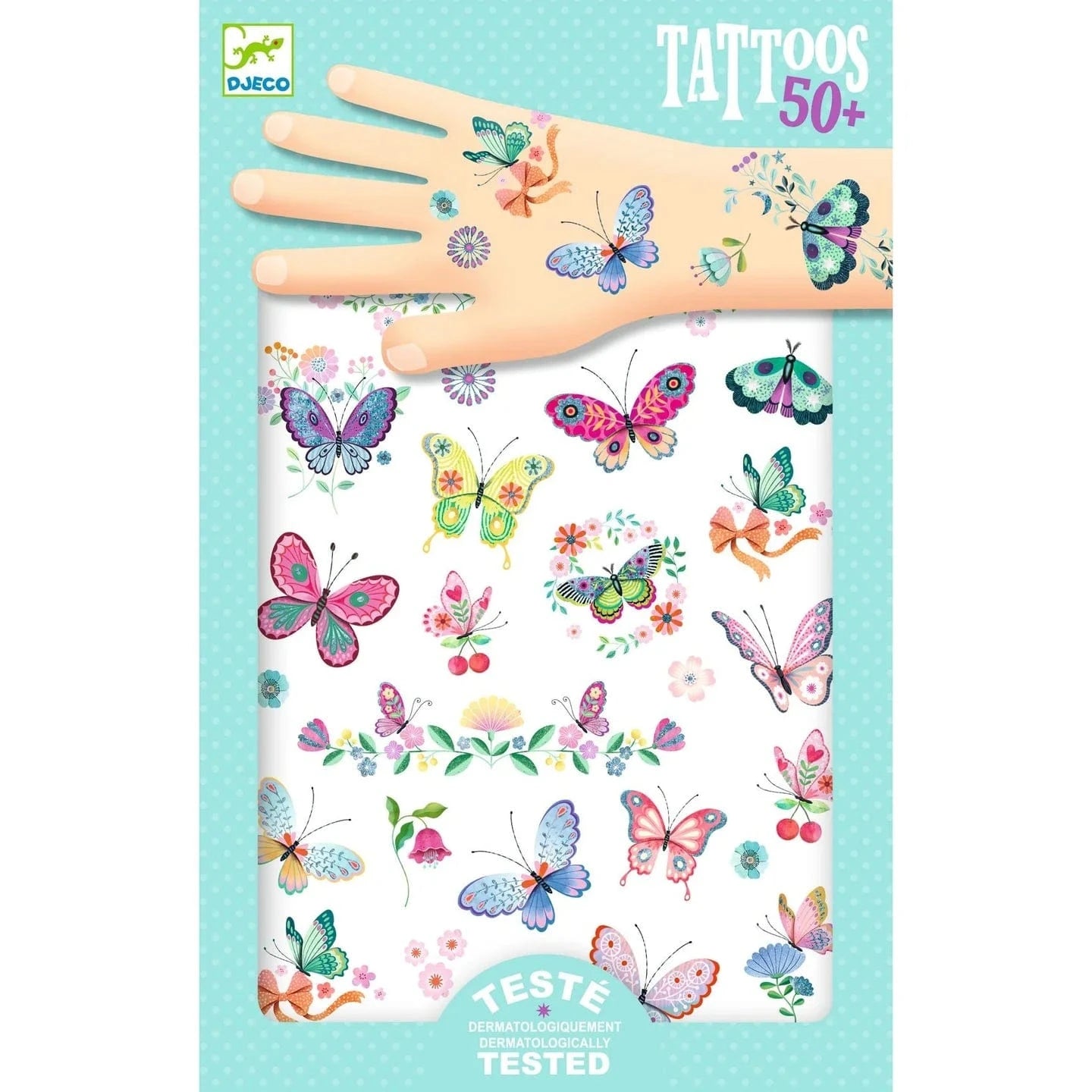 Dream Butterflies Temporary Tattoos Djeco Lil Tulips