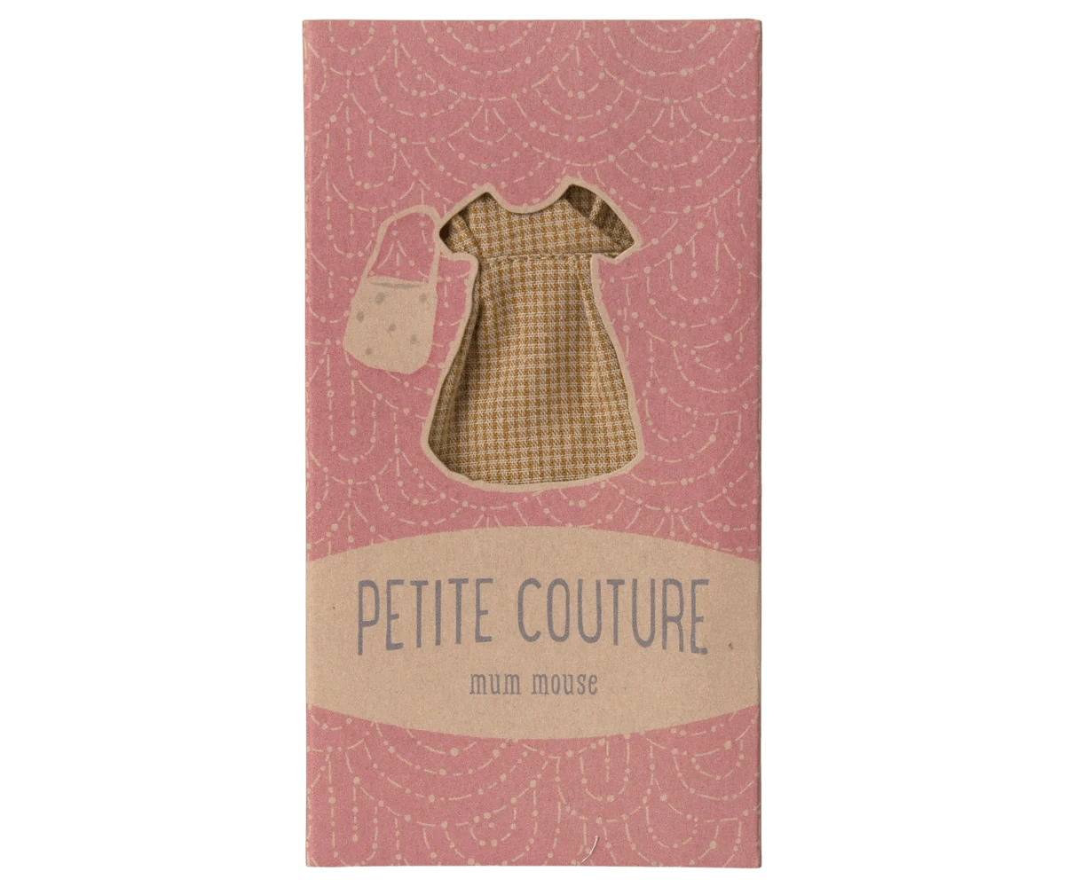 Dress and bag, Mum mouse Maileg Lil Tulips