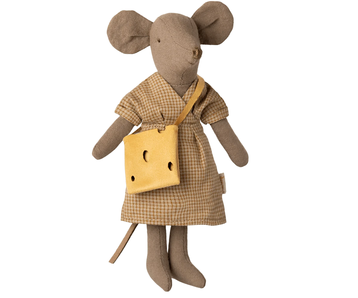 Dress and bag, Mum mouse Maileg Lil Tulips