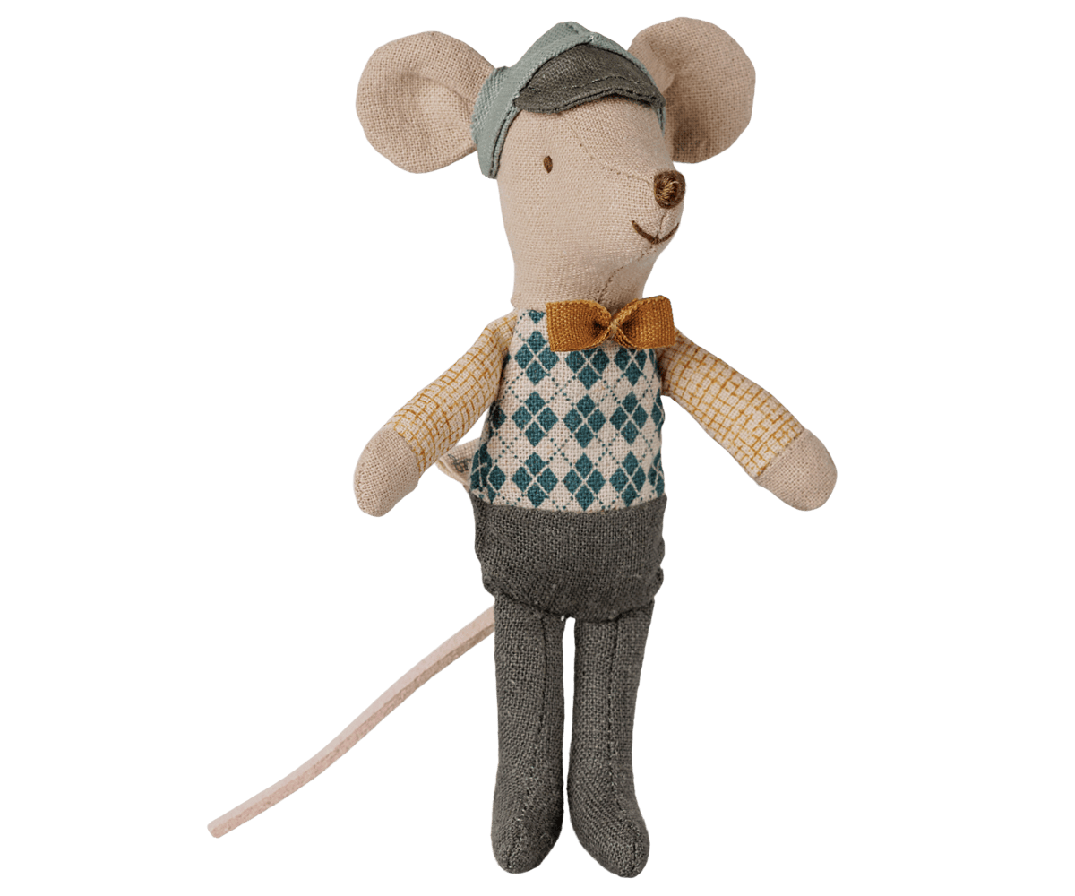 Driver mouse, Little brother Default Maileg Lil Tulips