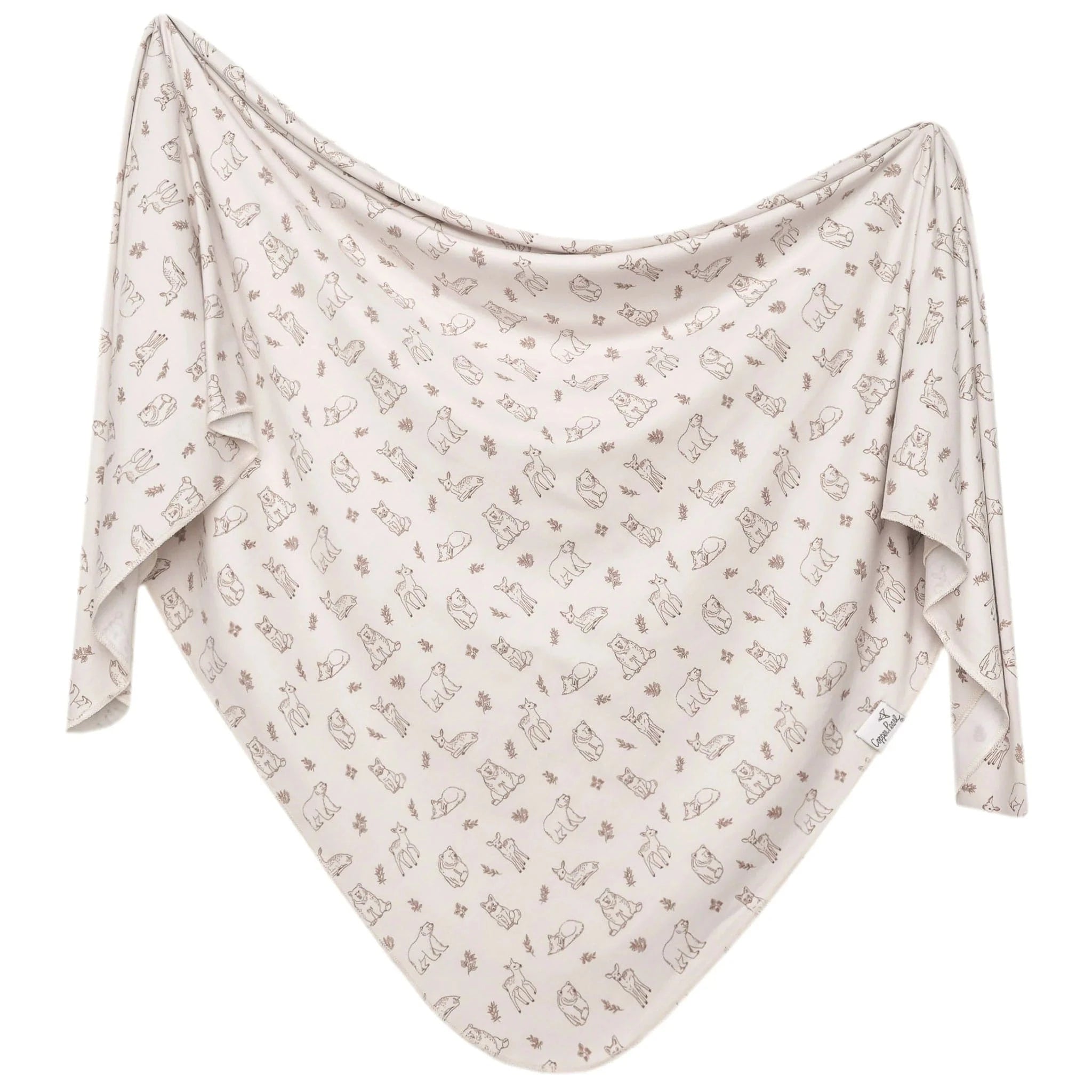 Dylan Knit Swaddle Blanket Copper Pearl Lil Tulips