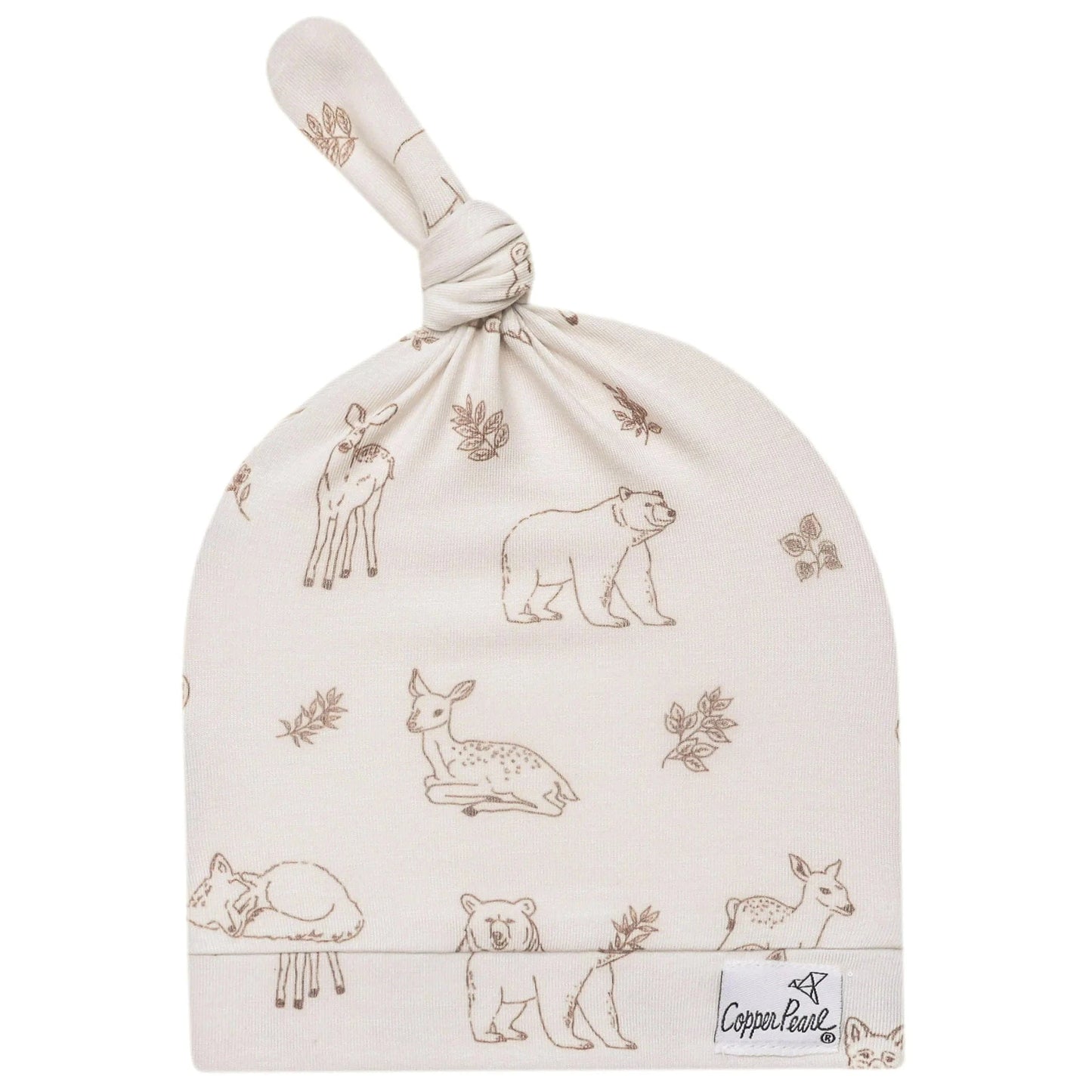 Dylan Top Knot Hat Copper Pearl Lil Tulips